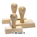 Holzstempel bis 40 mm