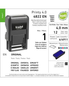 Trodat Printy 4.0 4822 (Englisch)
