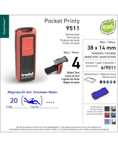 Trodat Pocket Printy 9511