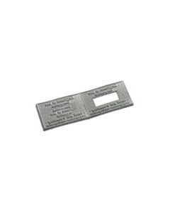 Textplatte Professional 54120 - Datum rechts