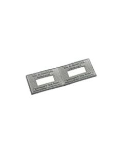 Textplatte Professional 54126/PL - Doppeldatum
