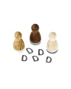 Stemplino Ministempel Buchstabe D - BU04