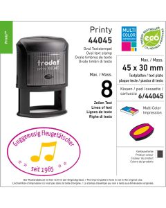 Mehrfarbig Trodat Printy 44045