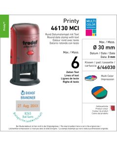 Mehrfarbig Trodat Printy 46130