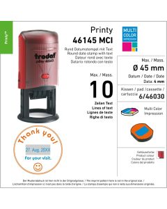 Mehrfarbig Trodat Printy 46145