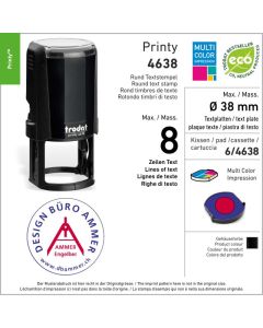 Mehrfarbig Trodat Printy 4.0 4638