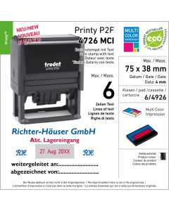Mehrfarbig Trodat Printy 4.0 4726