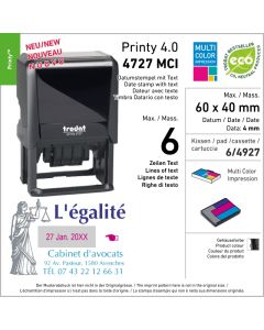 Mehrfarbig Trodat Printy 4.0 4727