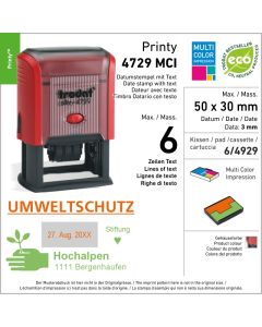 Mehrfarbig Trodat Printy 4729