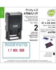 Trodat Printy 4.0 4750/L1 (Italienisch)