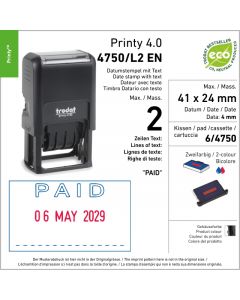Trodat Printy 4.0 4750/L2 (Englisch)