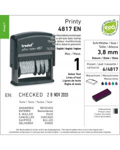 Trodat Printy 4817 (Englisch)