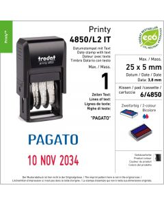 Trodat Printy 4.0 4850/L2 (Italienisch)