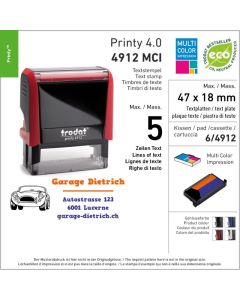 Mehrfarbig Trodat Printy 4.0 4912