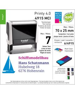 Mehrfarbig Trodat Printy 4.0 4915