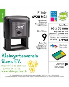 Mehrfarbig Trodat Printy 4928