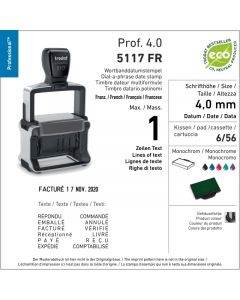Trodat Professional 4.0 5117 - Französisch