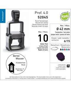 Trodat Professional 4.0 52045 - 42 mm rund