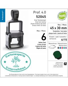 Trodat Professional 4.0 52045 - 45x30 mm oval