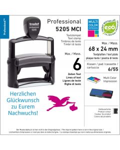 Mehrfarbig Trodat Professional 5205