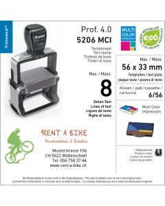Mehrfarbig Trodat Professional 4.0 5206