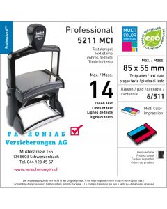 Mehrfarbig Trodat Professional 5211