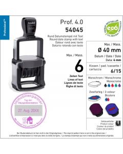 Trodat Professional 4.0 54045 - 40 mm rund