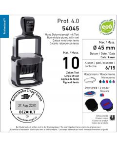 Trodat Professional 4.0 54045 - 45 mm rund