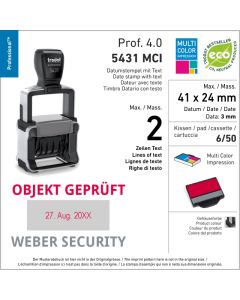 Mehrfarbig Trodat Professional 4.0 5431