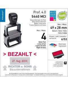 Mehrfarbig Trodat Professional 4.0 5440