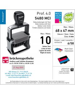 Mehrfarbig Trodat Professional 4.0 5480