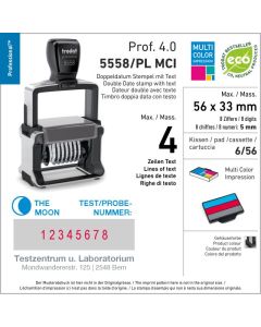 Mehrfarbig Trodat Professional 4.0 5558/PL