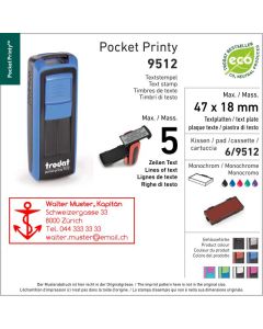 Trodat Pocket Printy 9512