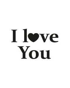 Stemplino Mini - I love you - A184