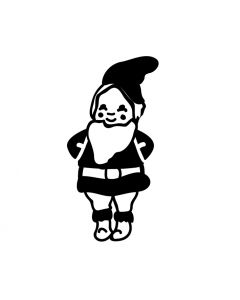 Stemplino Mini - Gartenzwerg - B015