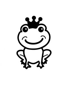 Stemplino Mini - Frog with Krone - B017