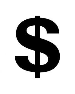 Stemplino Mini - Dollarzeichen - B018