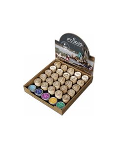 Woodies Textstempel Display - LEHRER - W-13000