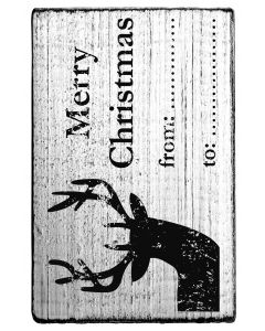 Vintage - Merry Christmas from .... to .... - V-01056