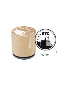 Woodies Textstempel "NYC skyline" - WE-1102