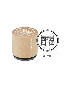 Woodies Textstempel "Arc de Triomphe" - WE-1201