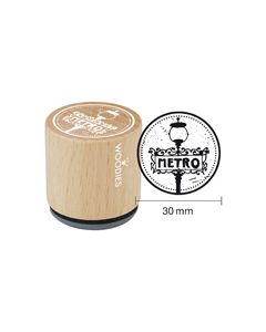 Woodies Textstempel "Metro" - WE-1206