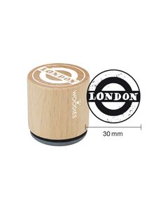 Woodies Textstempel "London ... Underground" - WE-9007