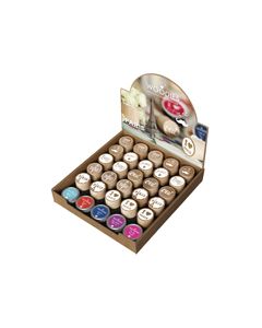 Woodies Textstempel Display - PARIS - WE-1200