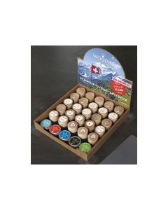 Woodies Textstempel Display - SCHWEIZ - WZ-1000