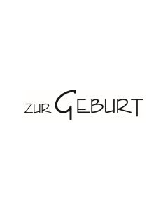 Text Stempel "Zur Geburt" - D-5171