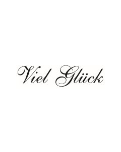 Text Stempel "Viel Glück" - D-8077