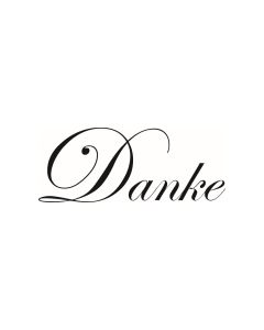Text Stempel "Danke" - E-5429