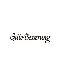Text Stempel "Gute Besserung" - D-8072