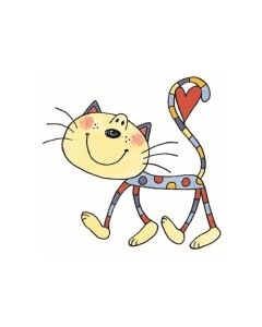 Katze mit Herz - 3790F